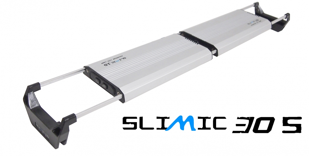 Светодиодный led cветильник для освещения аквариумов c морской водой SLIMIC 30S <strong>(длина 36см, 30Вт)</strong>