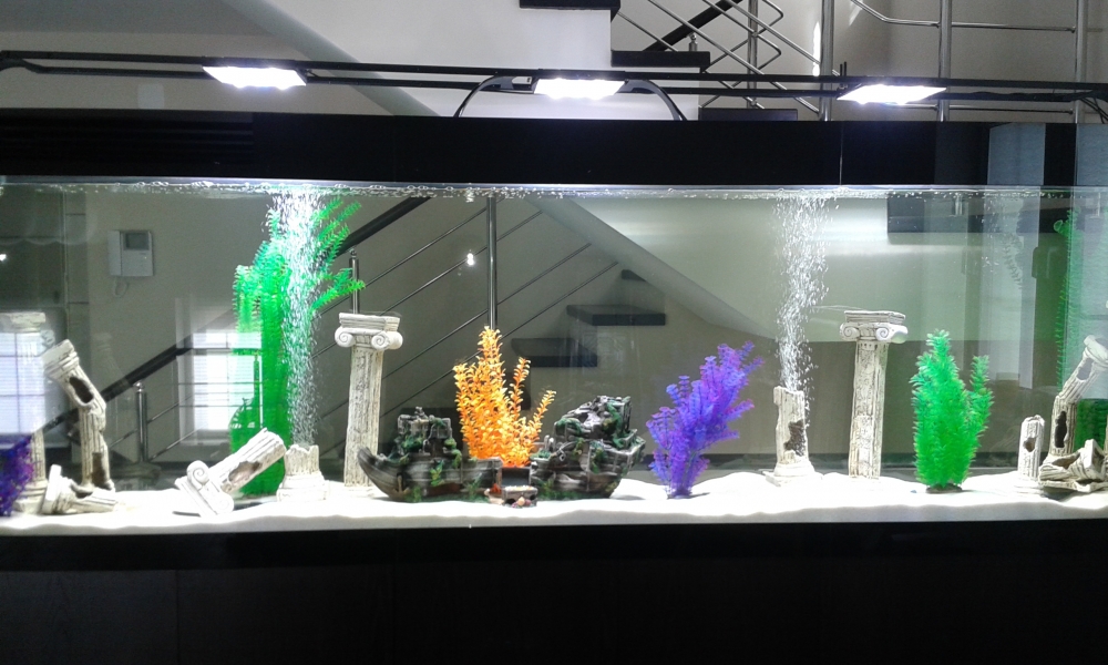 Светодиодный led cветильник для аквариума с пресной водой водой SLIMIC 125F (RF)