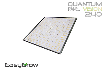 Светодиодный led светильник для освещения растений EasyGrow Panel QUANTUM VISION 240W