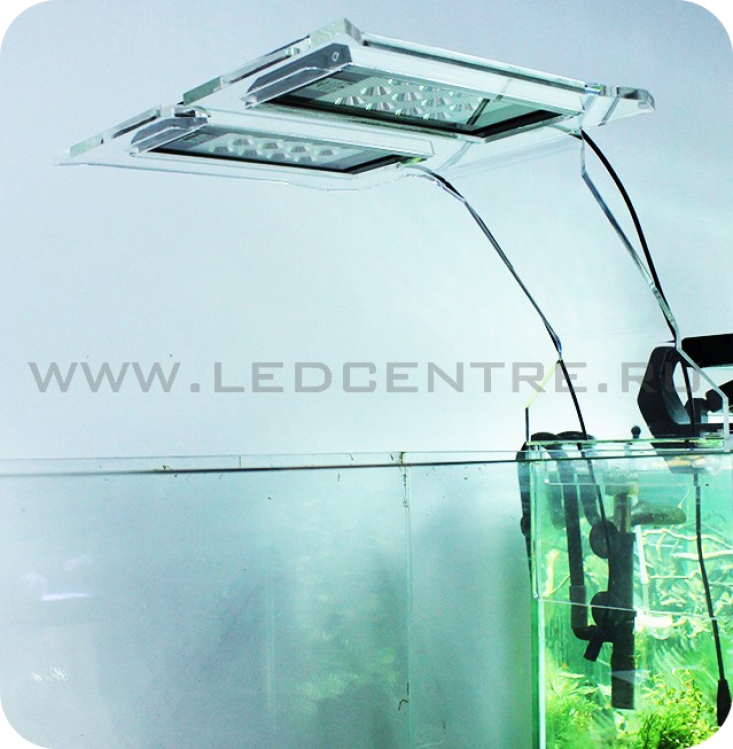 Светодиодная подсветка аквариума c пресной водой SLIMIC 15F (acrylic double)